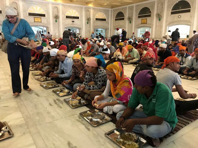 Gurdwara Bangla Sahib Langer 