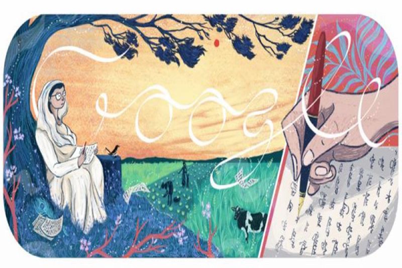 Mahadevi Varma Google Doodle