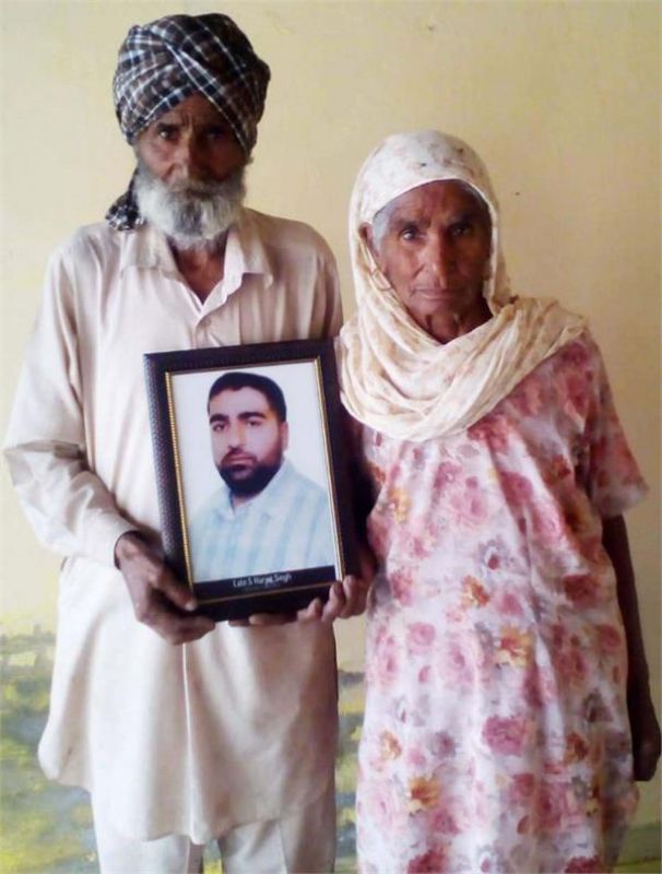 Parents of Harjit Singh