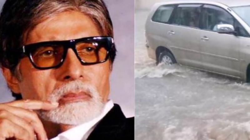 Amitabh Bachchan house flooded in Mumbai rains