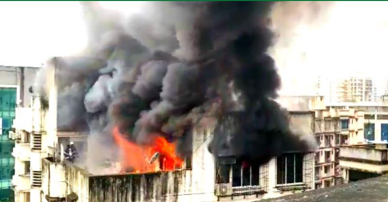 Fire brigade personnel burnt in Mumbai's Borivali area