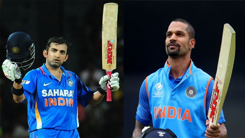 Gautam Gambhir and Shikhar Dhawan