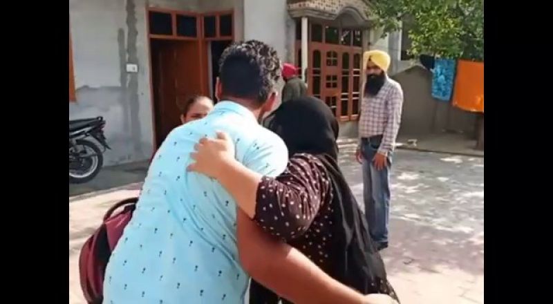 Sukhraj Singh returning from Dubai jail