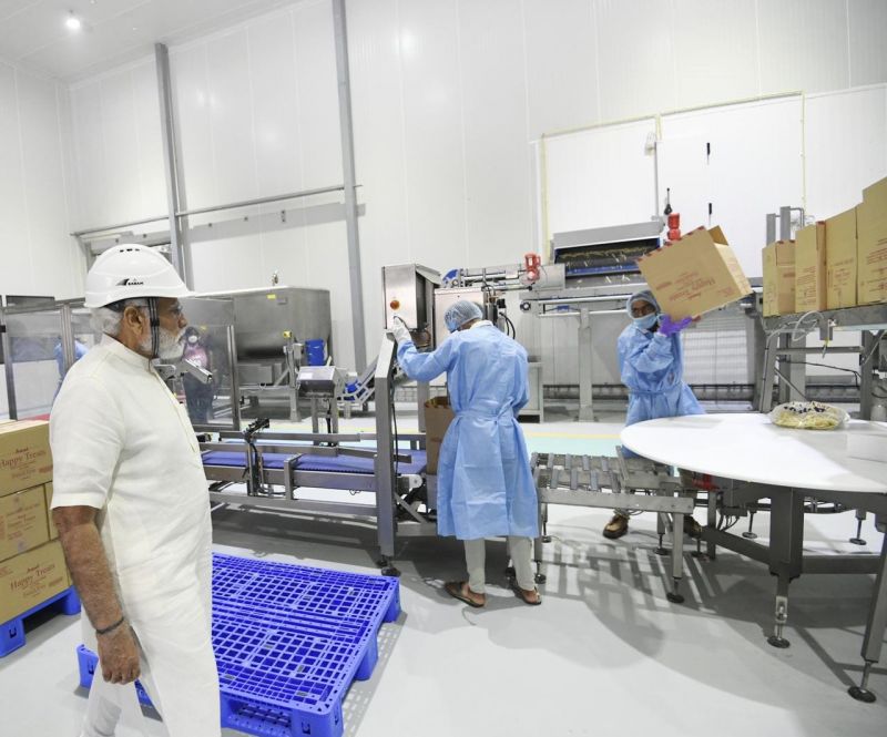 PM Modi inaugurates new dairy complex, potato processing plant in Gujara
