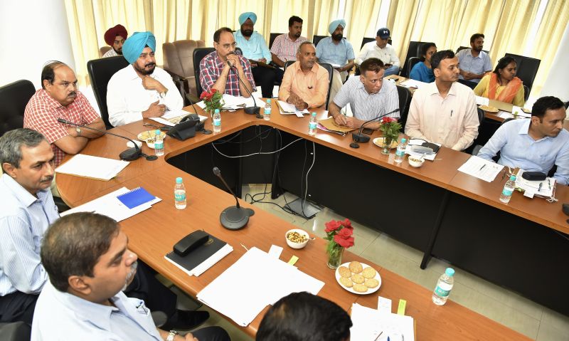 Review meeting of senior officers and DFOs of department