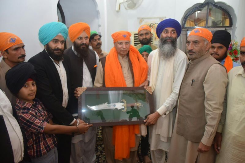 Governor Pakistan Punjab visited Gurdwara Darbar Sahib Kartarpur