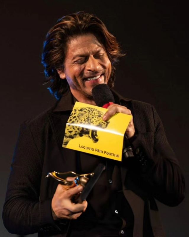 Shahrukh Khan honored with Pardo Alla Career Award