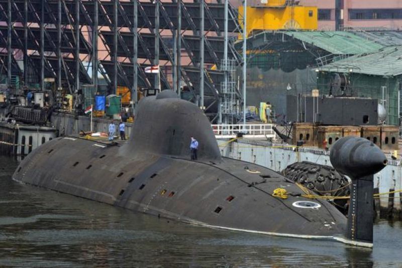 INS Arihant submarine