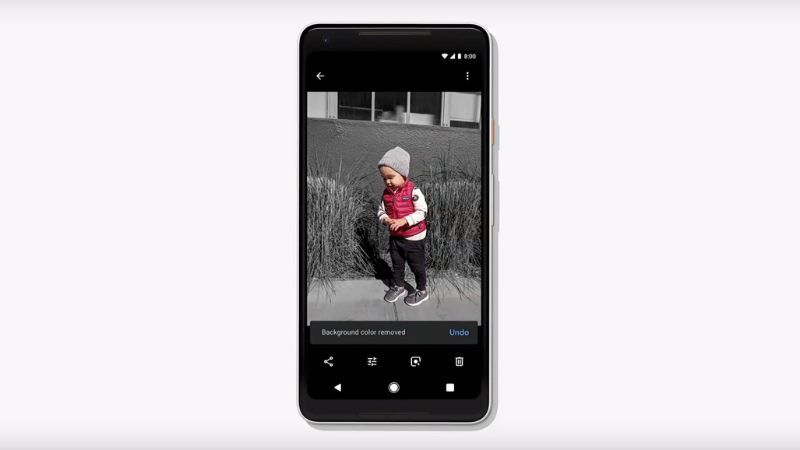 Google 'Color Pop' Feature