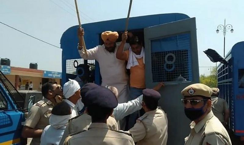 About 70 farmers detained in Kurukshetra