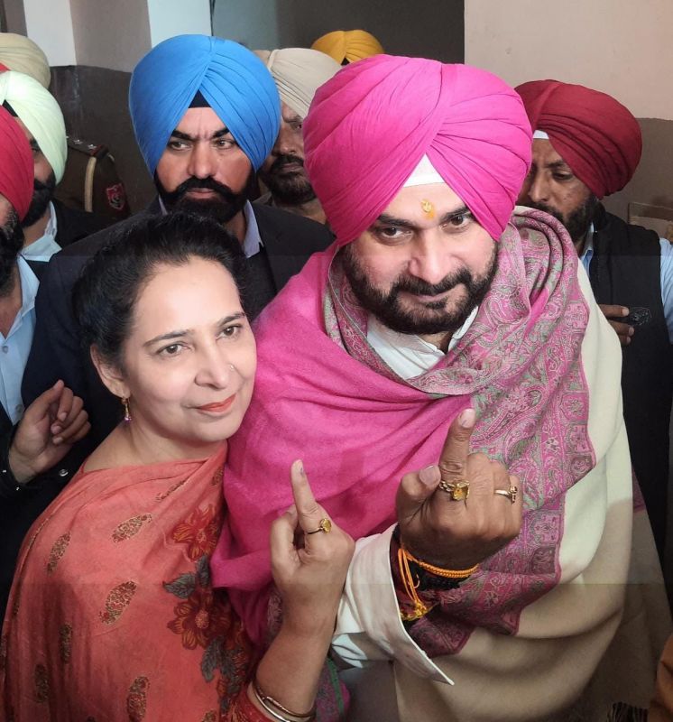 Navjot Sidhu and Navjot Kaur Sidhu
