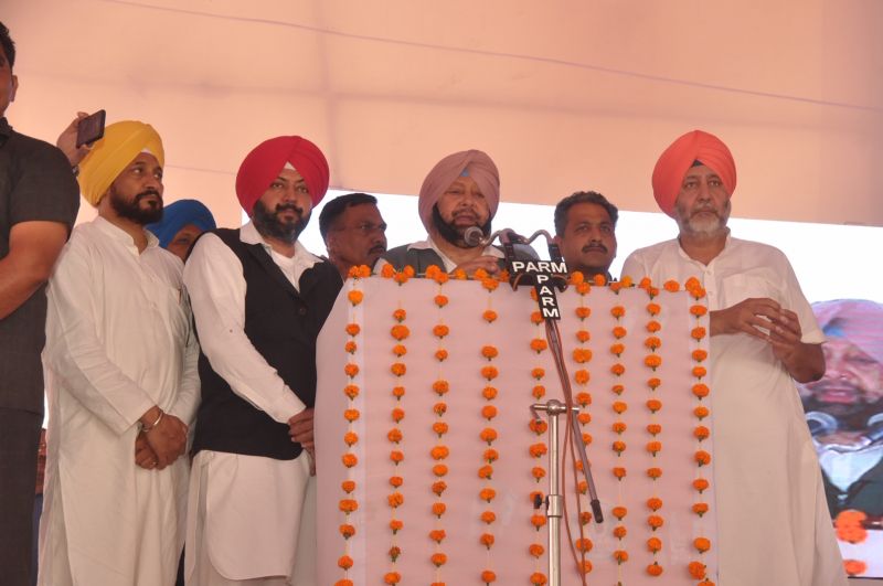 Capt. Amarinder Singh dedicates development projects worth rs. 96 crore in Sultanpur Lodhi