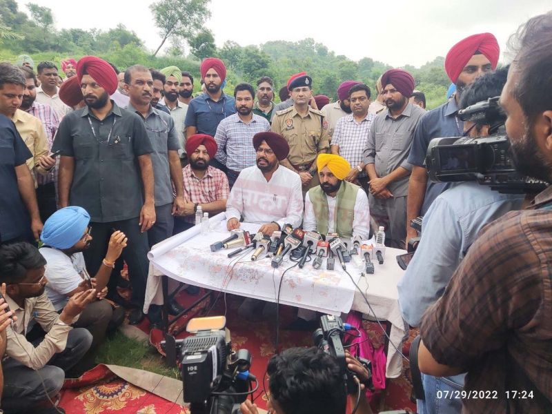 CM Mann leads drive to take possession of 2828 acres from influential encroachers 