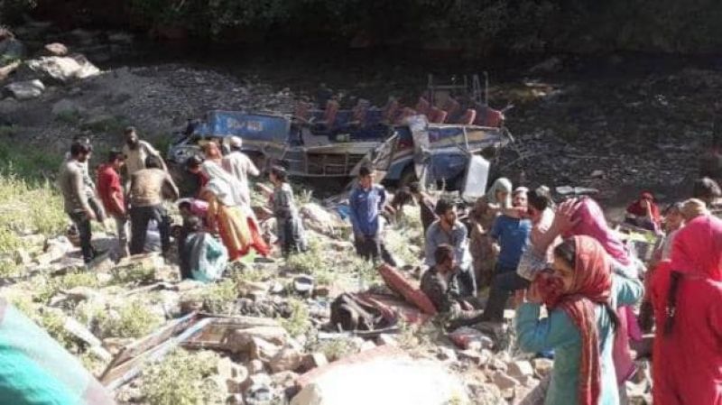 Road accident in jammu