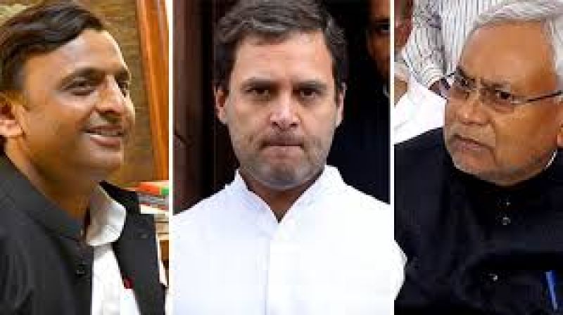 Akhilesh, Rahul and Nitish 