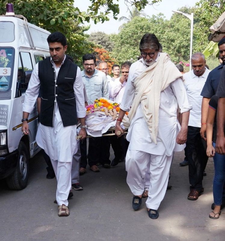 Amitabh bachchan and Abhishek Bachchan 