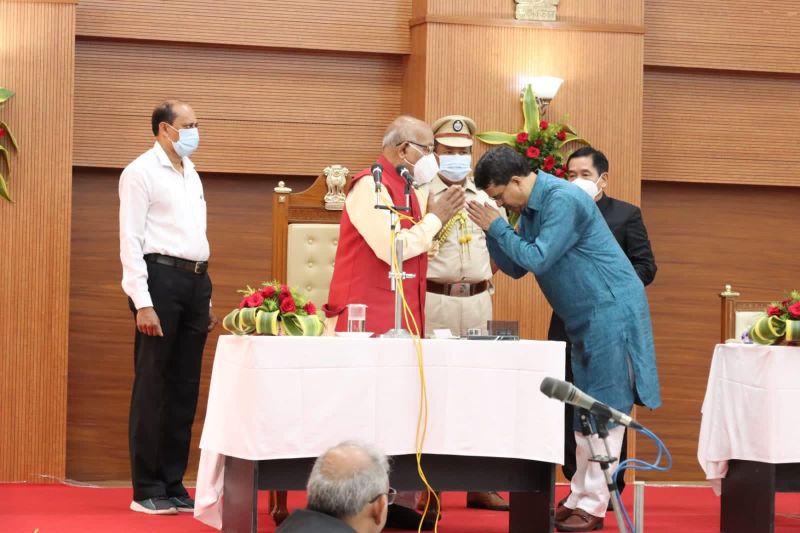 Tripura New CM Oath: Manik Saha sworn in as new CM of Tripura