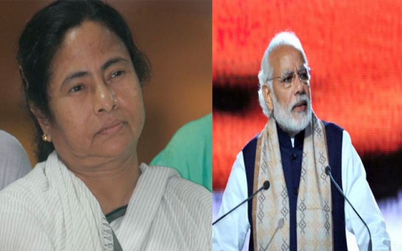 mamata banerjee and PM modi