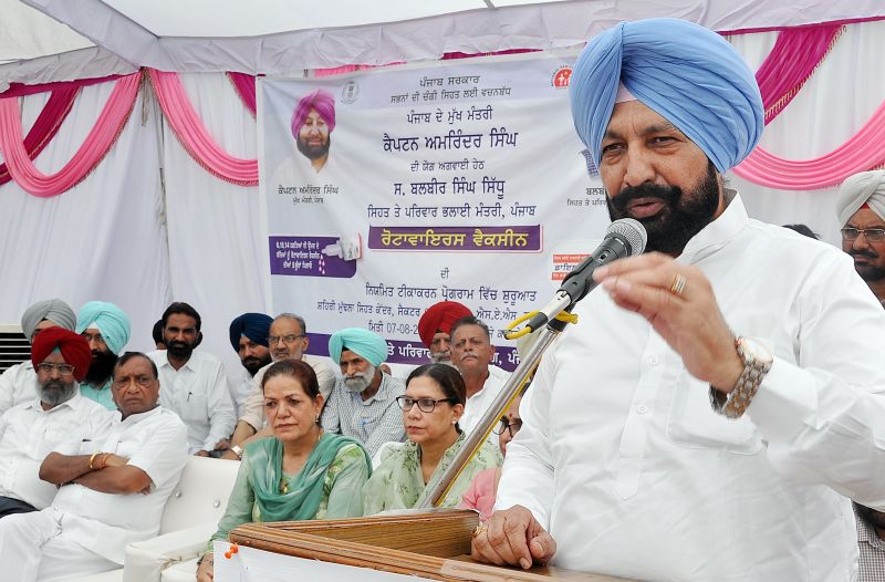 Punjab Govt launched ‘Rotavirus Vaccine’ to control diarrhoea cases