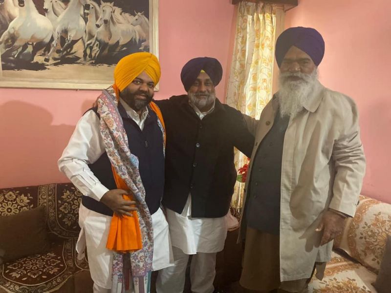 Ajnala and Sukhbir Badal