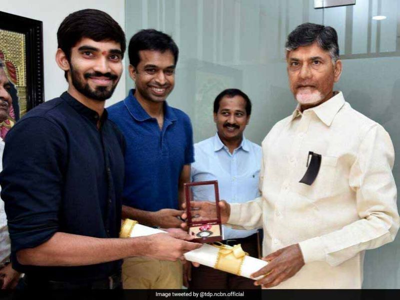 Kidambi Srikanth takes charge as deputy collector 