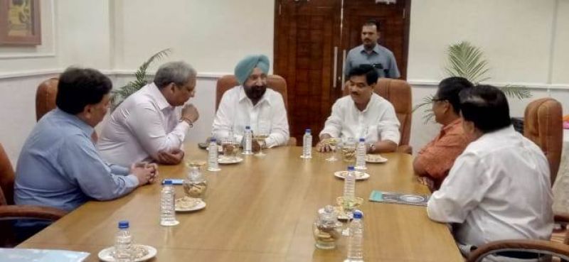 Sukhjinder Singh Randhawa during meeting at Odisha