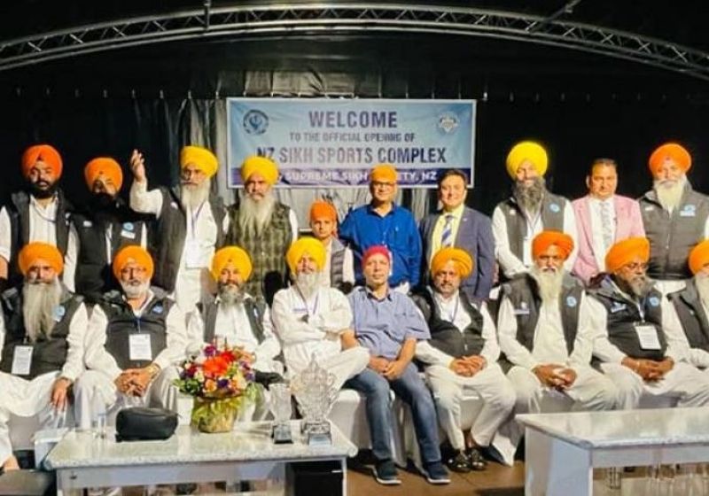 NZ prime minister opens gurdwara sports complex
