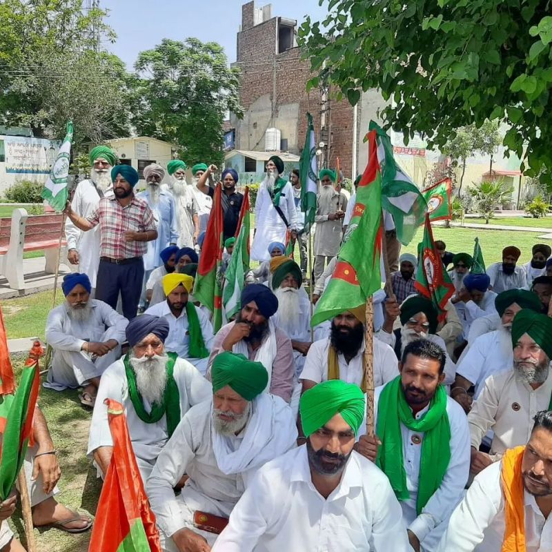 Farmers Protest against agnipath scheme 