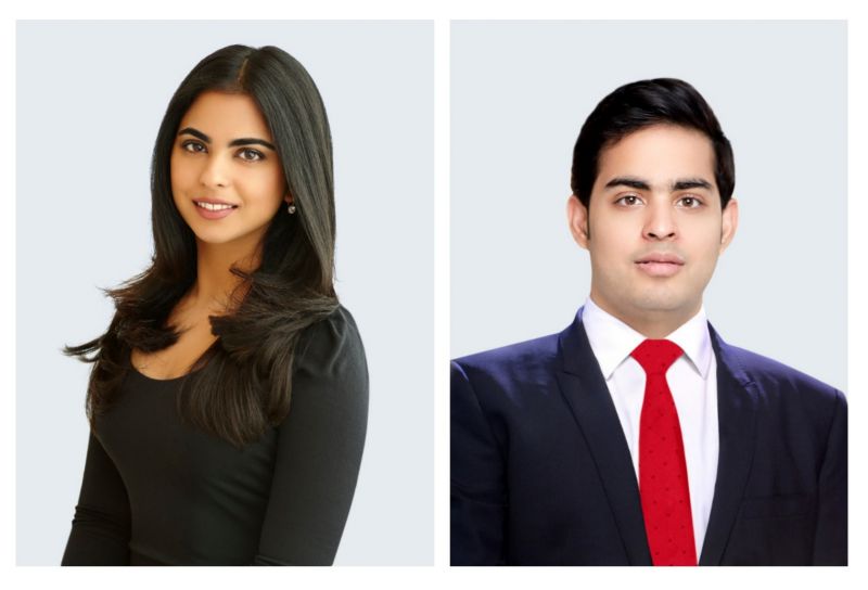 Isha Ambani and Akash Ambani Feature on Fortune ‘40 Under 40’ List