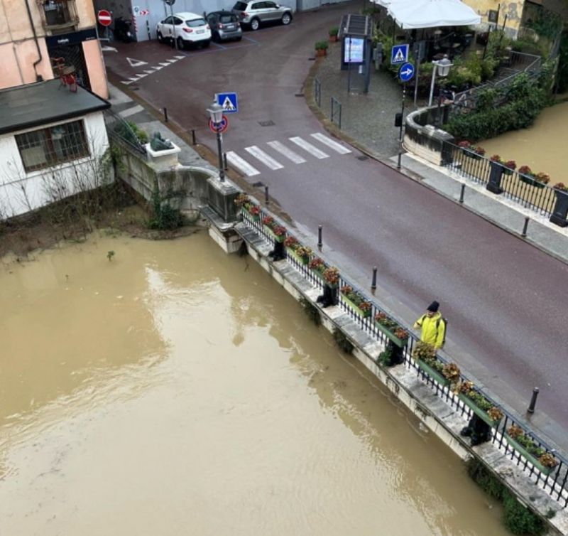 Floods in many areas due to heavy rain in Italy