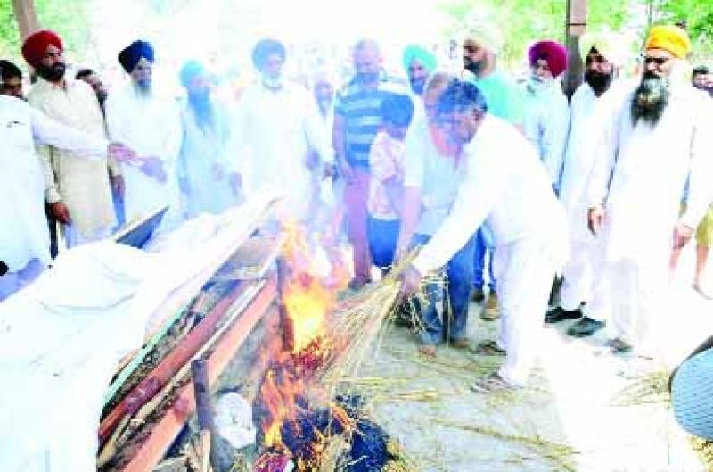 Hawaldar Rajinder Singh cremated