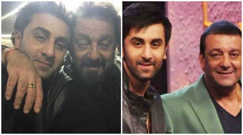 Ranbir kapoor and Sanjay dutt