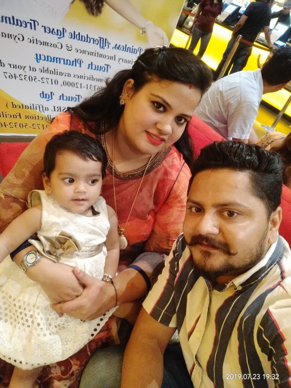 Neeraj Gupta and Risha Gupta