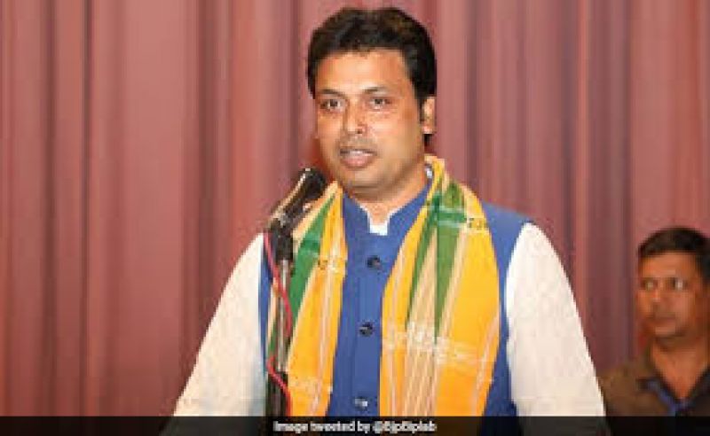 mamata banerjee needs mental treatment said tripura cm biplab deb