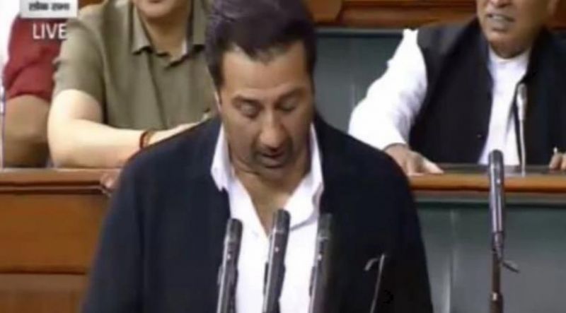 Sunny Deol takes oath as Lok Sabha MP