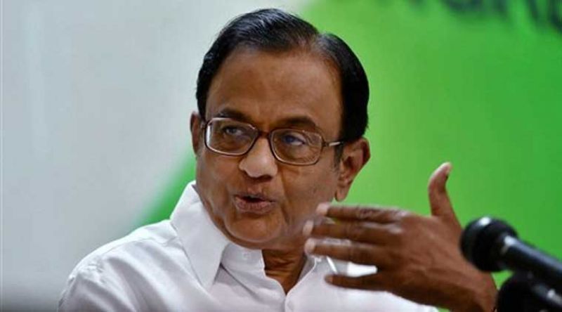 Former Union Finance Minister P Chidambaram