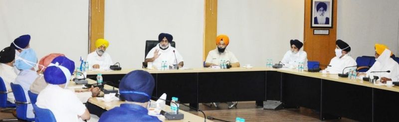3 Members Coordination Committee By Akali Dal 