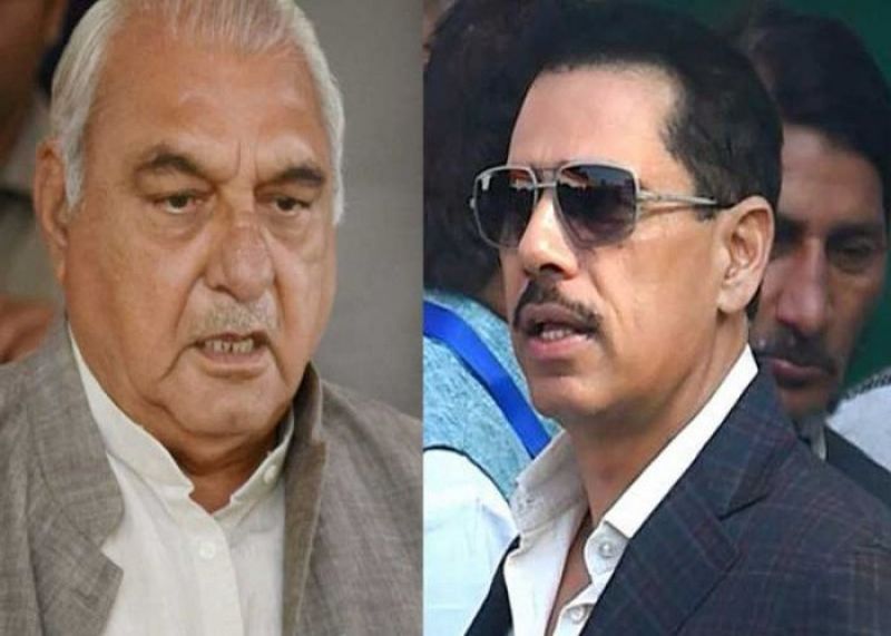 Robert Vadra and Bhupinder Hooda
