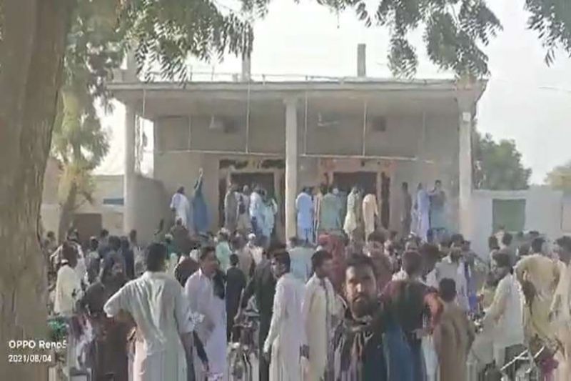 Hindu temple vandalised