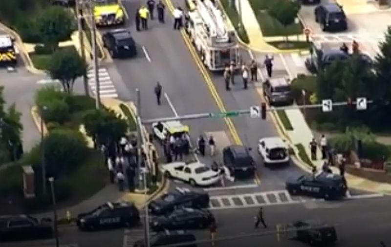 American newspaper office Firing