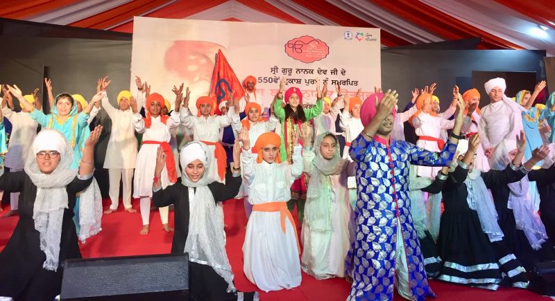 Dera Baba Nanak Utsav commences with Spiritual Richness