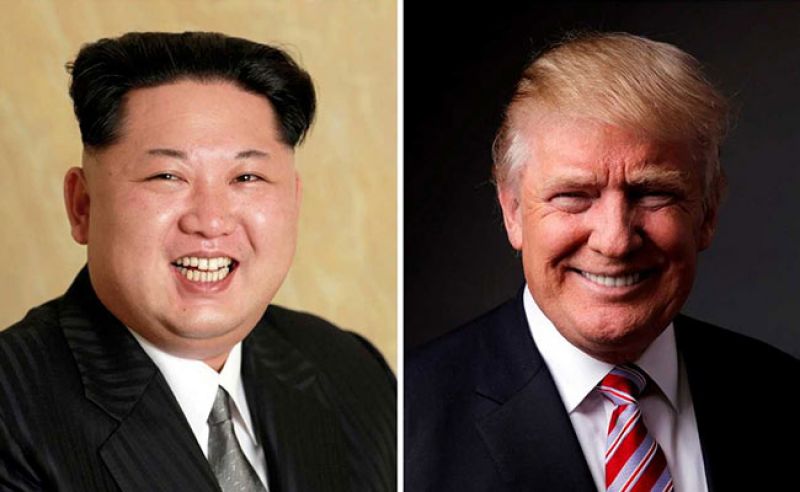 Kim jong un and donald trump