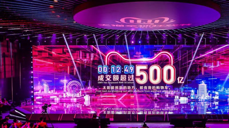 Alibaba breaks Singles Day record of more than $30 billion in sales and climbing