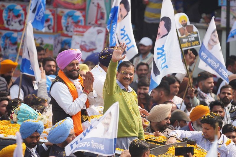 To change Punjab, press the button of ‘Jharoo’ this time: Arvind Kejriwal