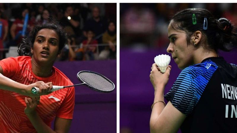 Saina Nehwal  and PV Sindhu