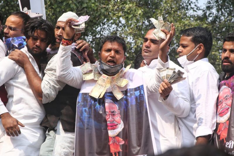 Youth Congress protest
