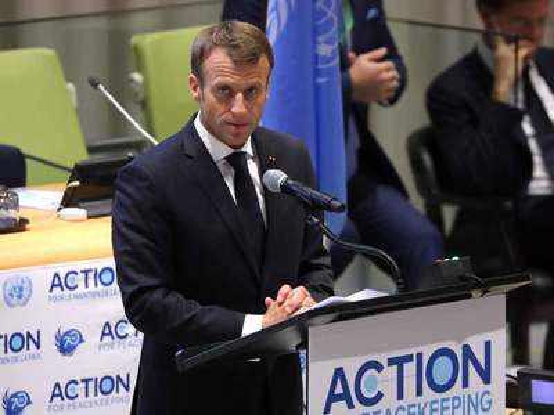 French President Emmanuel Macron 