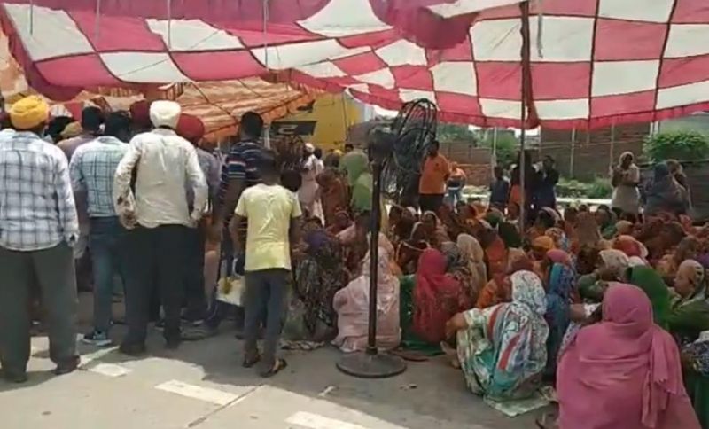 Patiala-Rajpura road protest-1