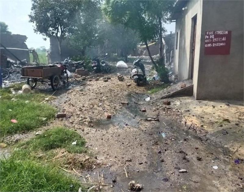 Explosion In Amritsar Cracker Factory 