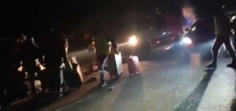 Russia-Ukraine War: Indian students being beaten, being lathicharged